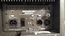 4 Mackie Srm450s Band Pa Système Disco Son Bass System Bin Moniteurs Table De Mixage