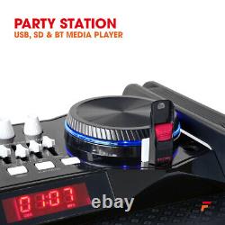 Accueil Party Haut-parleur Disco Avec Bluetooth Bluetooth Usb Player Station 800w