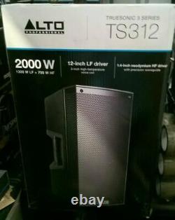 Alto Truesonic Ts312 Powered Loudspeaker Dj Disco Band Scène Pa Speaker