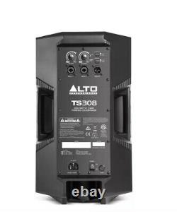 Alto Ts308 Active 2000w 8 Dj Disco Pa Speaker (paire) + Câble Xlr Gratuit De 6m