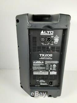 Alto Tx208 Actif 330 Watt Powered 8 Dj Disco Enceintes De Sono (paire) Pas De Câbles