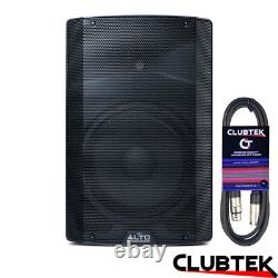 Alto Tx212 12 600w Active Powered Dj Pa Disco Speaker Avec 6m Xlr Lead Uk