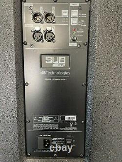 Db Technologies Sub 615 1200w 15 Actived Subwoofer Sub Dj Disco 10034217