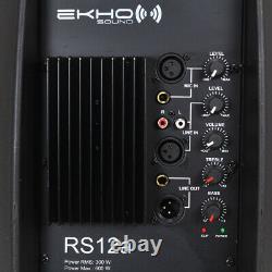 Ekho Rs12a V3 V3 12 1200w Ipp Active Dj Pa Two-way Disco Club Music Speaker