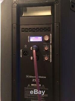 Electro-voice Zlx15p Ev 15 1000 Watt Powered Actif Pa Disco Haut-parleur Paire Utilisé