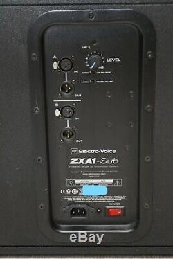 Electro-voice Zxa1-sub 12 800w Bin Powered Subwoofer Dj Disco Système De Sonorisation