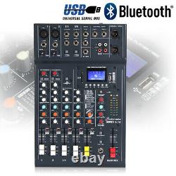 Enceintes Dj Actives Et Studiomaster 6ch Bluetooth Usb Mixer 800w Dj Disco Party