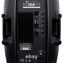 Evolution Audio Rz12a V3 12 1000w Haut-parleur Actif Dj Disco Pa Club