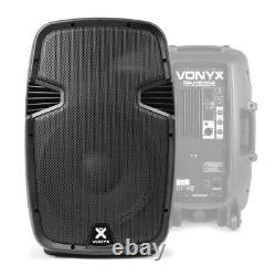 Haut-parleur Actif Pa Vonyx Spj-1200a 12 Woofer Dj Disco Party Puissant 600w
