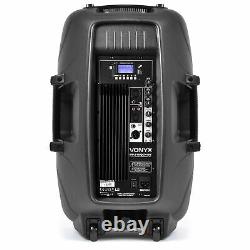 Haut-parleur Pa Actif 800w Sans Fil Bluetooth Audio Streaming 15 Vonyx Dj Disco