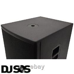 Haut-parleur de caisson de basse Citronic CASA Active 18 Subwooubfer 2200W pour DJ Disco