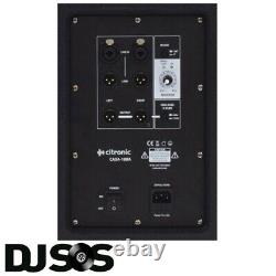 Haut-parleur de caisson de basse Citronic CASA Active 18 Subwooubfer 2200W pour DJ Disco