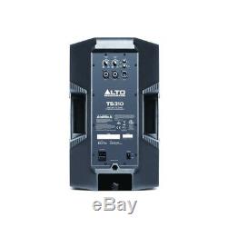 Haut-parleurs Alto Ts310 Active 10 Dj Disco (x2) Avec Supports Gorilla Et Câbles Xlr