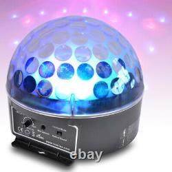 Haut-parleurs Bluetooth Disco Powered Avec Microphones Karaoke Mixer Et Party Light