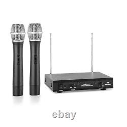 Haut-parleurs Pa Karaoke System Microphone Sans Fil X2 Disco Party Set Active 1200w