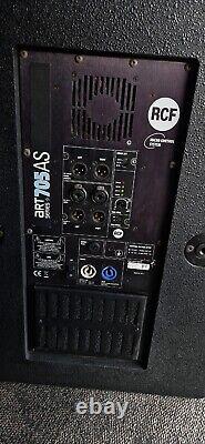 Haut-parleurs actifs RCF Art 705-AS (paire) pour système de sonorisation, DJ, discothèque, groupe musical