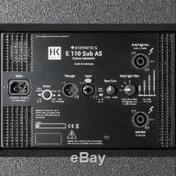 Hk Audio Elements Intelligent De Base Actif Unique Pa Système 1500w Dj Disco
