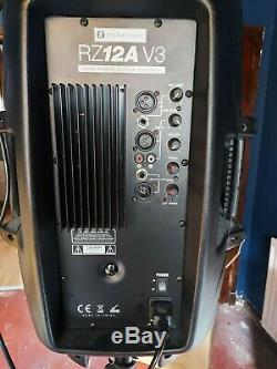 Kam Rz12a V3 Active 1000w Dj Président Disco Sound System Pa Bundle Noir