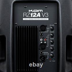 Kam Rz12a V3 Active 1000w Haut-parleur Dj Disco Sound System Pa B-stock
