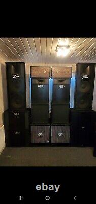 LD Systems 15 Active Bass Bin Subwoofer Powered By Eminence Kappa 15a Disco Dj