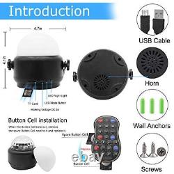 Luminaires Disco Haut-parleur Bluetooth, Luminaires De Partie Usb Activés, 3 En 1 Remote