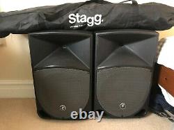 Mackie Thump 12a Active 12 Dj Disco Musician Band Pa Speakers Stands Cables