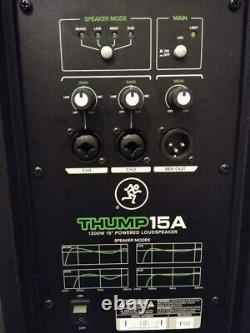 Mackie Thump 15a V4 1300w Active Powered 15 Dj Disco Musician Band Pa Speaker