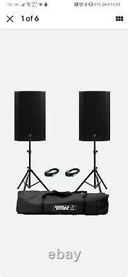 Mackie Thump 15a V4 Active 15 Dj Disco Musician Pa Speakers Inc Stands & Cables