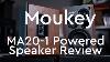 Moukey Powered Speaker Ma20 1 Review Budget Powered Desk Haut-parleurs Pour Moins De 100 Ans