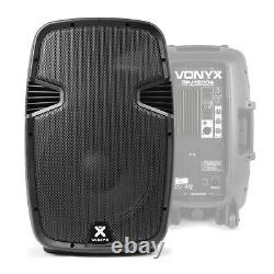 Paire De Vonyx 12 Haut-parleurs Dj Actifs Pa Système Disco Party 1200 Watts
