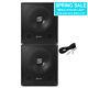 Paire Skytec Smwba15 15 Inch Active Powered Dj Disco Party Subwoofers Subs 1200w