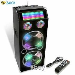 Pyle Psufm1035a 1000w Disco Jam Powered Two-way Bluetooth Active Pa Speaker Syst