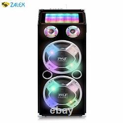 Pyle Psufm1035a 1000w Disco Jam Powered Two-way Bluetooth Active Pa Speaker Syst