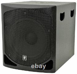 Qtx Pa System 2 X Qlb15a Subwoofers + 2 X Qx15a Active Speakers Dj Band Disco