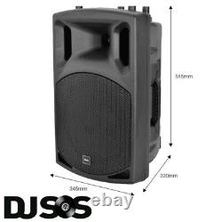 Qtx Série Qx Qx12a 12 500w Moulé Actif Pa Dj Speaker Disco Cabinet