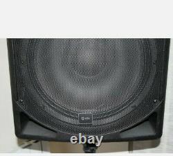 Qtx Sound Qs15a 15 1400w Active Powered Disco Dj Pa Abs Haut-parleurs Paire