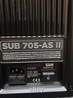 Rcf Sub 705-as II Compact 15 1400w Actived Dj Disco Club Pa Subwoofer