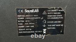 Soundlab 15 Active Powered Pa Haut-parleurs Paire 250w Rms Dj Disco Plastic G592d