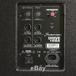 Studiomaster Drive Subwoofer Amplifié Actif Audio, Sono Dj Disco Speaker 400
