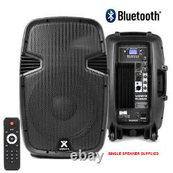 Système de haut-parleurs actifs Bluetooth PA USB MP3 12 pouces 600W Vonyx DJ Disco Party