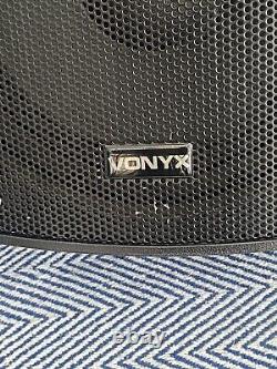 Système de sonorisation Vonyx Ap1000a Active Powered PA DJ Disco Party 10 ABS Speaker Sound System 400w