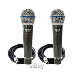 Vocal-star Pa 15 Actifs Haut-parleurs Bluetooth Mp3 1600w Inc Stands Dj Disco