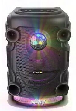 Vocal-star Vs-ppa Bluetooth Portable Seulement Haut-parleur Système 300w, Lumières Disco XD