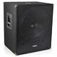 Vonyx 18 Caisson De Basses Actif Alimenté Bass Boost Bin Dj Disco Pa Sub Speaker 1000w