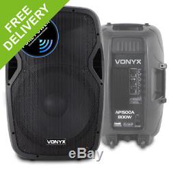 Vonyx Active Enceinte De Sono Amplifiée Ap1500a 15 (single) Dj ​​disco Party 800w