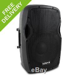 Vonyx Active Pa Speaker Ap1200a Moniteurs De Disco Pour Fêtes Dj 12 Pouces 300w Rms